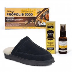 겨울 세트 OB750 어그 맨즈 카터스 슬리퍼 (블랙) + NG 프로폴리스 5000 + NG 스프레이 사은품