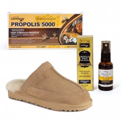 겨울 세트 OB750 어그 맨즈 카터스 슬리퍼 (샌드) + NG 프로폴리스 5000 + NG 스프레이 사은품