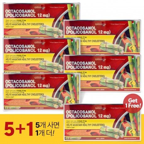 옥타코사놀 (폴리코사놀) 12mg x 6 (5+1 무료)