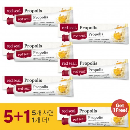 프로폴리스 치약 x 6 (5+1 무료)